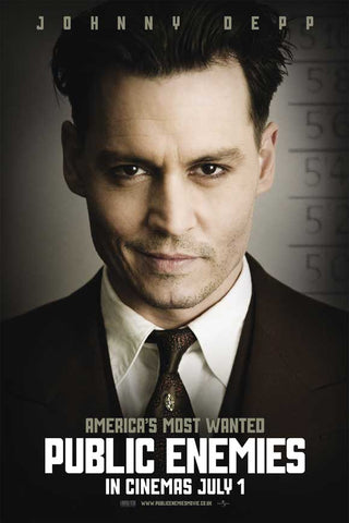 Public Enemies 27 x 40 Movie Poster - UK Style A