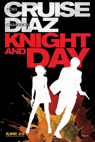 Knight and Day 27 x 40 Movie Poster - Style E