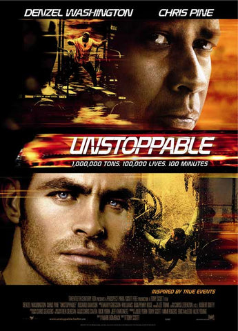 Unstoppable 27 x 40 Movie Poster - Style C