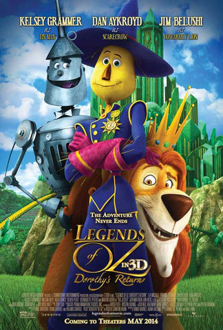 Legends of Oz: Dorothy's Return 11 x 17 Movie Poster - Style D