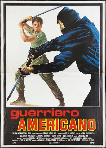 American Ninja 27 x 40 Movie Poster - Italian Style A