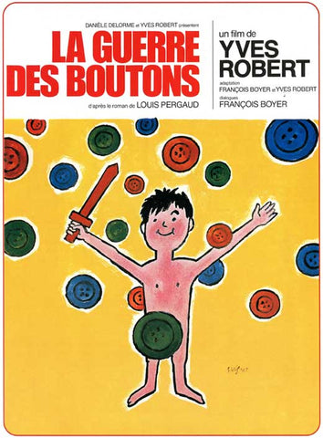 War of the Buttons 27 x 40 Movie Poster - French Style A
