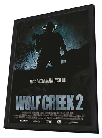 Wolf Creek 2 11 x 17 Movie Poster - Australian Style A - in Deluxe Aluminum Frame