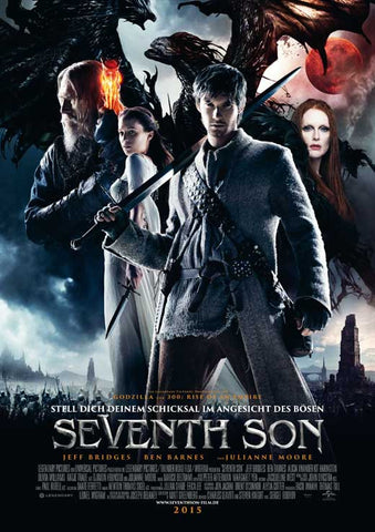 Seventh Son 27 x 40 Movie Poster - German Style B