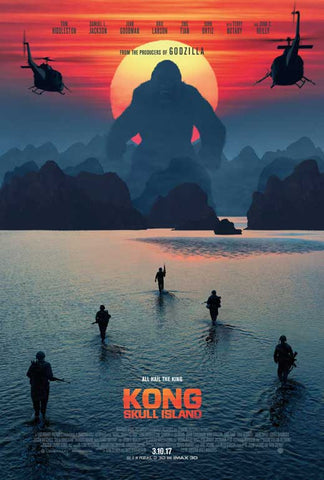 Kong: Skull Island 27 x 40 Movie Poster - Style B
