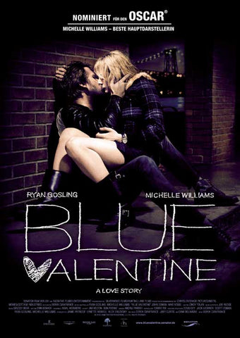 Blue Valentine 27 x 40 Movie Poster - German Style A