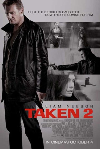 Taken 2 Movie Poster Print