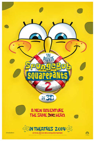 The SpongeBob Movie: Sponge Out of Water 11 x 17 Movie Poster - Style E