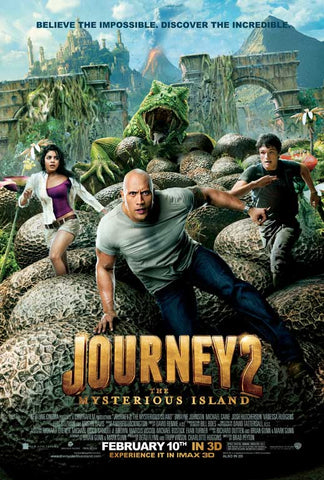 Journey 2: The Mysterious Island 27 x 40 Movie Poster - Style A