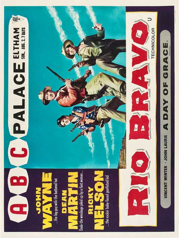 Rio Bravo 30 x 40 Movie Poster UK - Style A