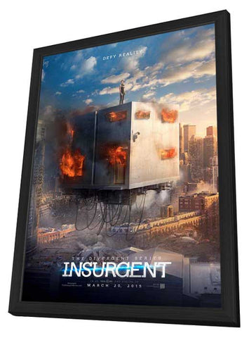 Insurgent 11 x 17 Movie Poster - Style C - in Deluxe Aluminum Frame