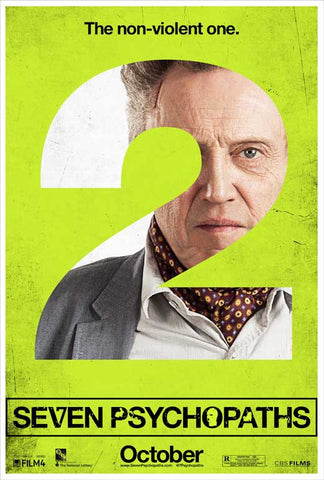 Seven Psychopaths 27 x 40 Movie Poster - Style E