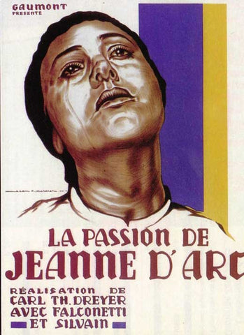 The Passion of Joan of Arc 11 x 17 Movie Poster - French Style D