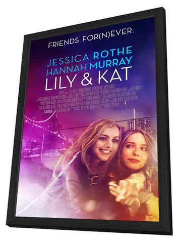 Lily & Kat 11 x 17 Movie Poster - Style A - in Deluxe Aluminum Frame