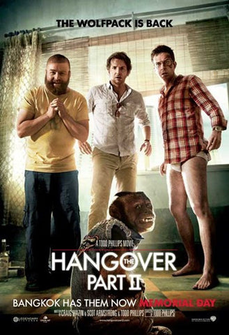 The Hangover 2 Movie Poster Print