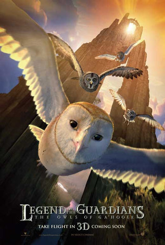 Legend of the Guardians: The Owls of Ga'Hoole 27 x 40 Movie Poster - Style B