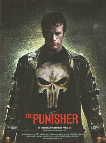 The Punisher 11 x 17 Movie Poster - Style H