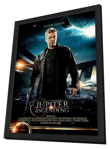 Jupiter Ascending 11 x 17 Movie Poster - Style B - in Deluxe Aluminum Frame