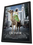 The Dictator 11 x 17 Movie Poster - Style C - in Deluxe Aluminum Frame