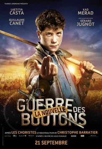 War of the Buttons 27 x 40 Movie Poster - French Style G