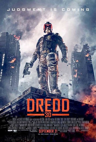 Dredd Movie Poster Print