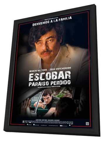 Escobar: Paradise Lost 11 x 17 Movie Poster - Argentine Style A - in Deluxe Aluminum Frame
