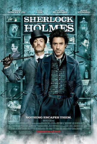 Sherlock Holmes 27 x 40 Movie Poster - Style F