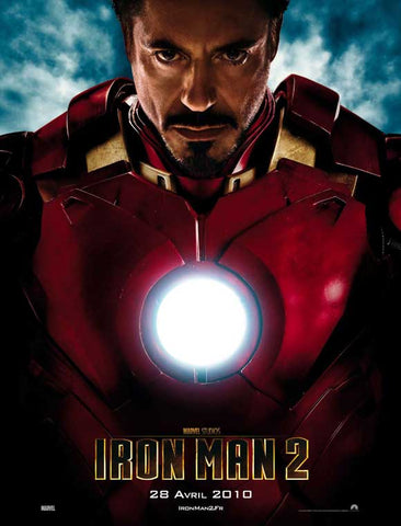 Iron Man 2 27 x 40 Movie Poster - French Style A
