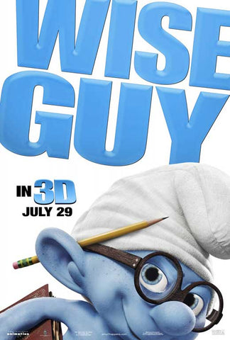 The Smurfs 11 x 17 Movie Poster - UK Style D