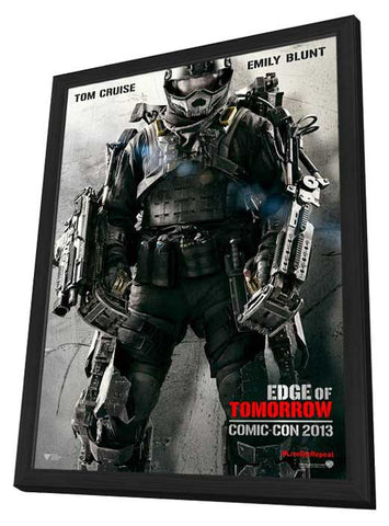 Edge of Tomorrow 11 x 17 Movie Poster - Style C - in Deluxe Aluminum Frame