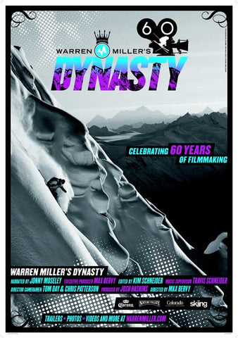 Warren Miller's Dynasty 27 x 40 Movie Poster - Style A