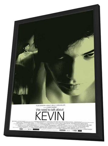 We Need to Talk About Kevin 11 x 17 Movie Poster - UK Style A - in Deluxe Aluminum Frame