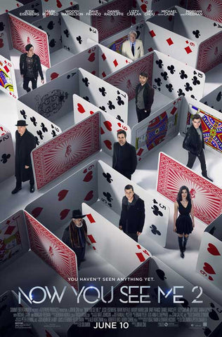 Now You See Me 2 11 x 17 Movie Poster - Style M