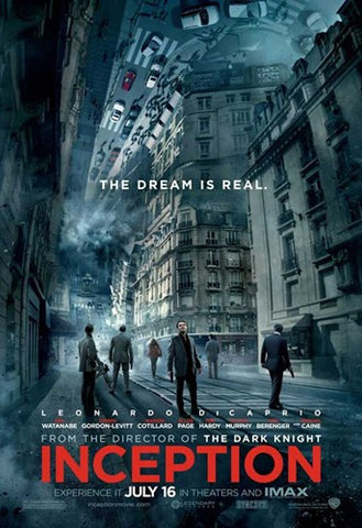 Inception - Style F Movie Poster Print