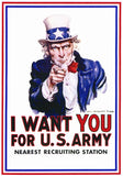 I Want You for U.S. Army 11 x 17 Movie Poster - Style A