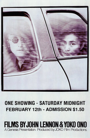 Films By John Lennon & Yoko Ono 11 x 17 Movie Poster - Style A