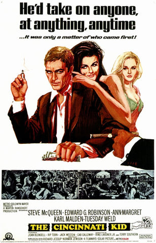 The Cincinnati Kid 11 x 17 Movie Poster - Style A