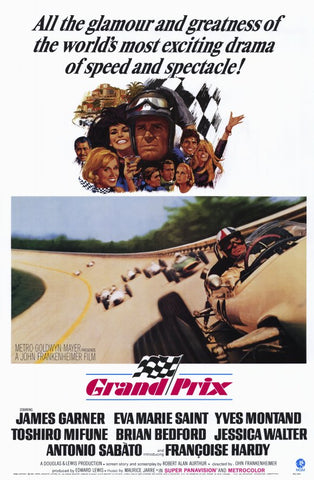 Grand Prix 11 x 17 Movie Poster - Style A