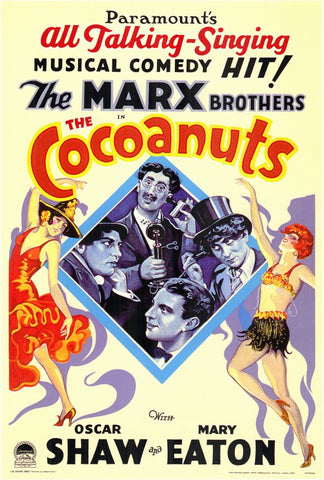 The Cocoanuts 11 x 17 Movie Poster - Style A