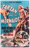 Tarzan and the Mermaids 11 x 17 Movie Poster - Style A