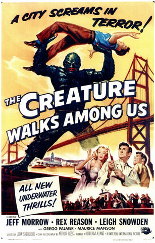 The Creature Walks Among Us 11 x 17 Movie Poster - Style A