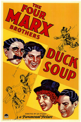 Duck Soup 11 x 17 Movie Poster - Style A