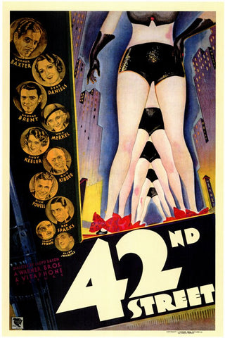 42nd Street 11 x 17 Movie Poster - Style A