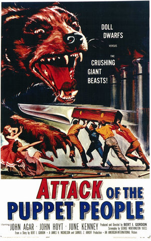 Attack of the Puppet People 11 x 17 Movie Poster - Style A