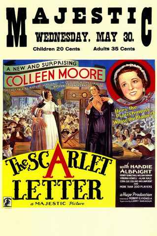 The Scarlet Letter 11 x 17 Movie Poster - Style A