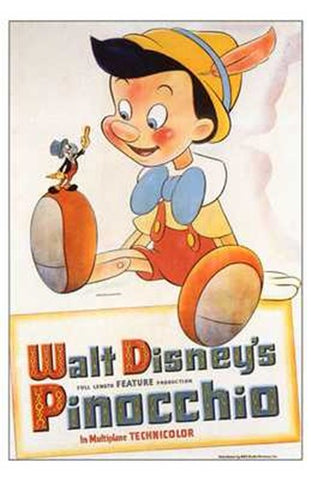 Pinocchio 11 x 17 Movie Poster - Style A