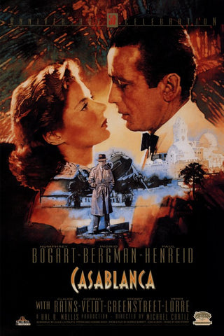Casablanca 27 x 40 Movie Poster - Style I
