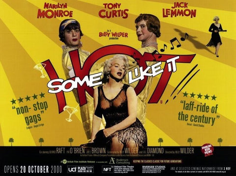 Some Like It Hot 11 x 17 Movie Poster - Style A