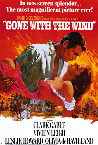 Gone With The Wind 11 x 17 Movie Poster - Style I