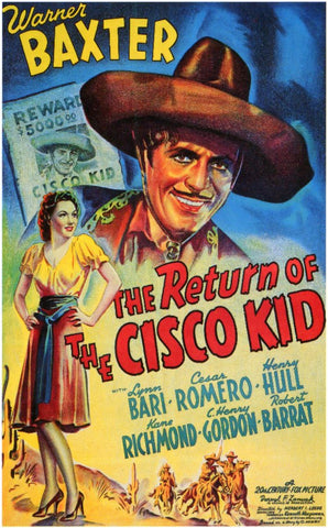 The Return of the Cisco Kid 11 x 17 Movie Poster - Style A